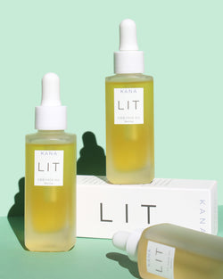 L I T premium facial oil blend