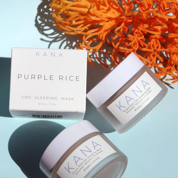 Purple Rice Sleeping Mask – Kana Skincare