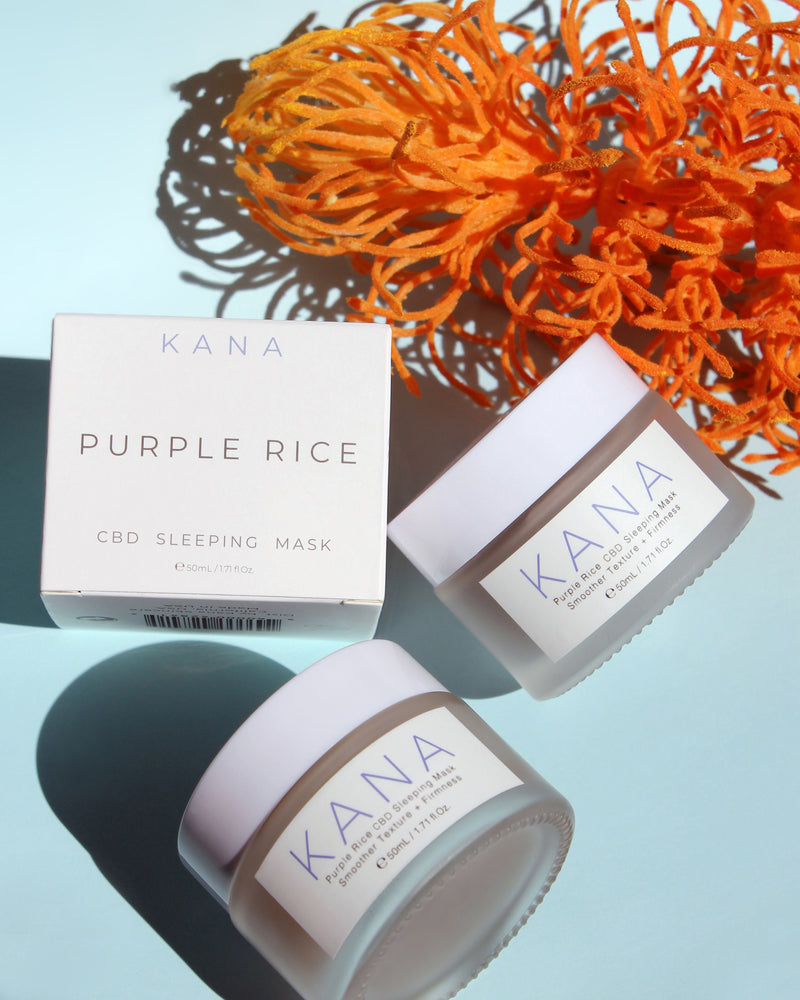 Purple Rice Sleeping Mask – Kana Skincare